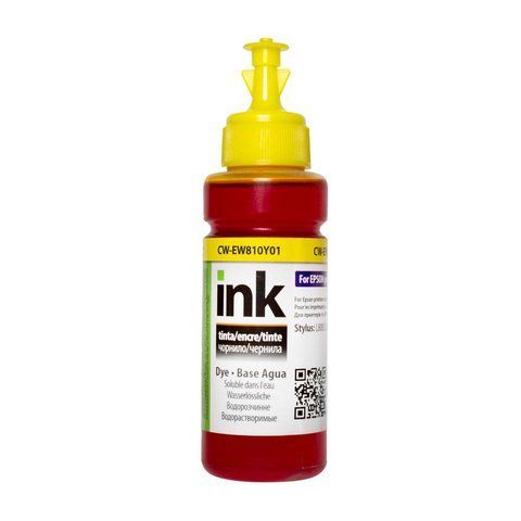 Чорнило для Epson L 800/810/850 Yellow (100 мл) CW-EW810Y01 ColorWay CW-EW810Y01 фото