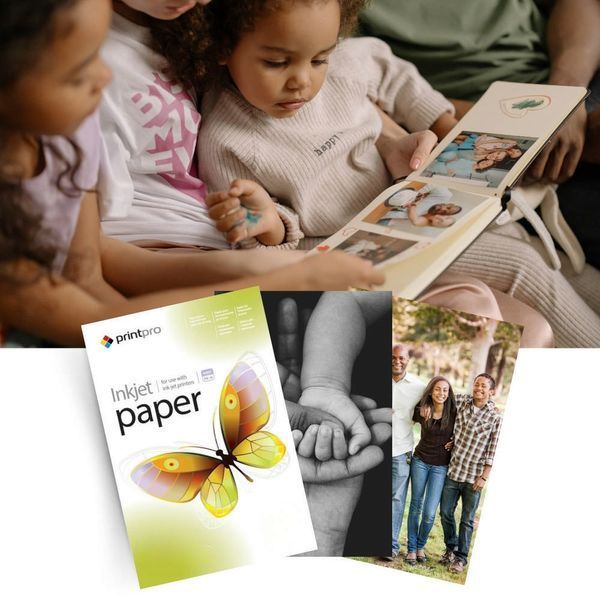 Фотопапір глянець 230 г/м 10x15 (500 л) PGE2305004R PrintPro PGE2305004R фото